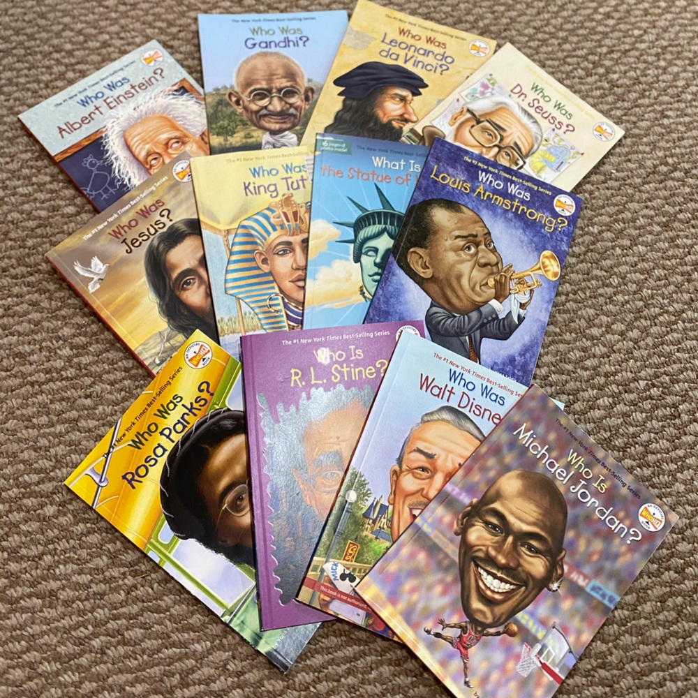 Who Was/Who Is Books Set of 12 Who HQ